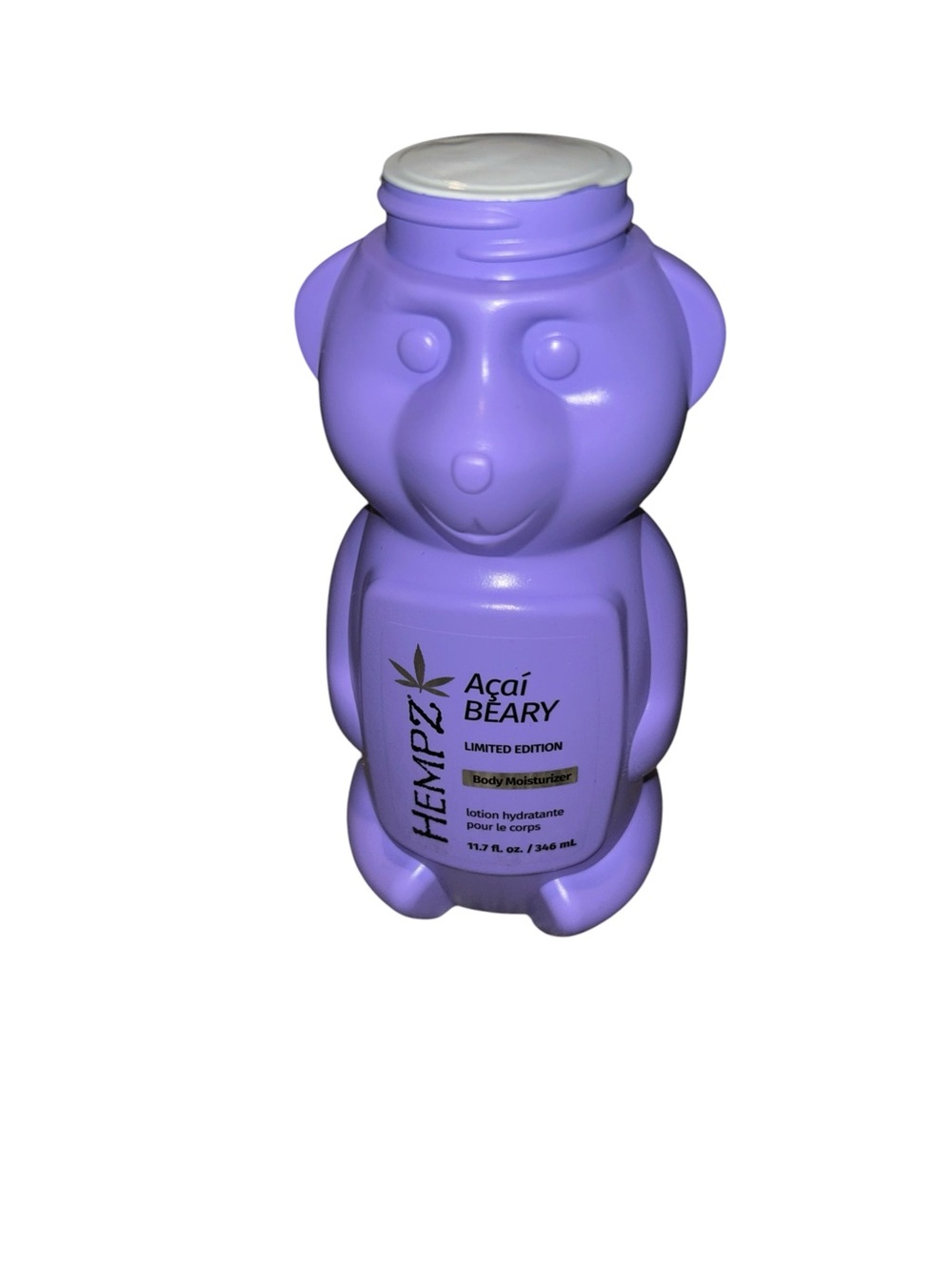 Hempz Acai Beary Kids Bear-Shaped Purple Body Moisturizer